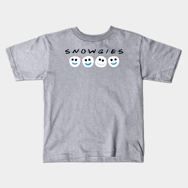 S-N-O-W-G-I-E-S Kids T-Shirt by old_school_designs